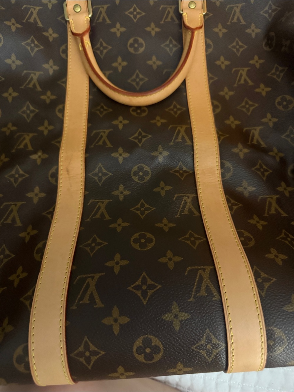 👜 Louis Vuitton Keepall 55 Monogram Vintage 2005 - Picture 5 of 5